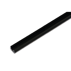 LED milling mount profile A 24mm for covering profile 15mm, asymmetrical light beam, length 100cm, black