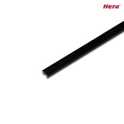 LED 2-Link accessory - covering profile 15mm for gaps between luminaires, 100cm, black