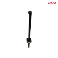 LED 2-Link Haltearm 30cm, vairable height (seamless), without connecting cable, black