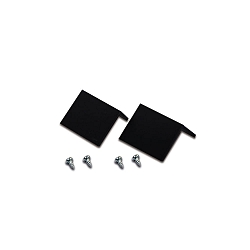 Capot lot de 2, noir, laqu�