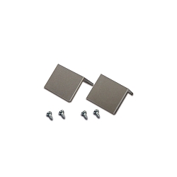 Capot lot de 2, acier inoxydable, laqu�