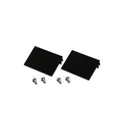 Capot lot de 2, noir, laqu�