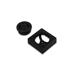 Recessed mount radio remote control Dynamic, incl. battery, black