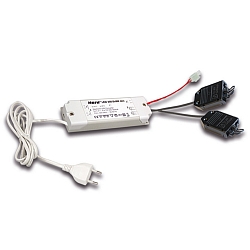 Transformateur LED 350 3 fois, avec prise de courant, noir , blanche