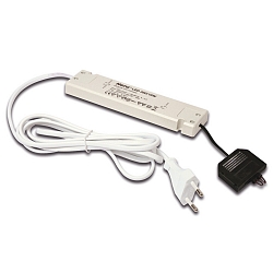 Transformateur LED 350 5 fois, avec prise de courant, noir , blanche