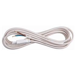 Connexion du connecteur AMP avec c�ble ouvert, blanche