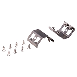 Heitronic Retaining clip 90° fixed MECANO pack of 2