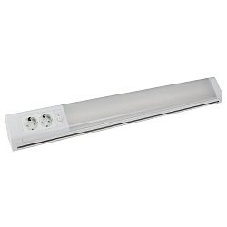 Cabinet luminaire BONN, LED, warm white, with 2 sockets, 20W
