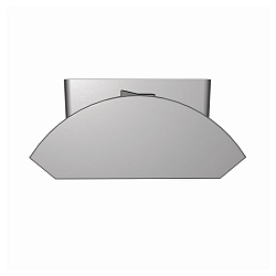 LED Cabinet luminaire DETMOLD 677mm, 8W, 120�, 3000K, 450lm, IP20, not dimmable, silver / glass opal