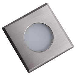 Heitronic LED Floor recessed spot N�RNBERG 4, warm white, square
