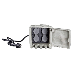 Heitronic 4-way power distributor STEIN, 150cm connection cable