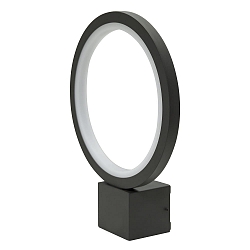 LED Wall luminaire KALEO LED Outdoor luminaire, 10W, 3000K, 500lm, IP54, graphite