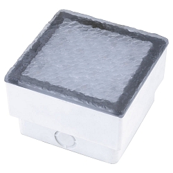 floor recessed luminaire AKIAKI  with open cable, walkable IP67, transparent 