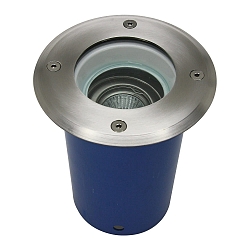 Projecteur encastr� SPANDAU rond, pivotant, accessible, c�bl� en continu GU10 IP67, acier inoxydable, d�gager gradable