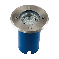 Projecteur encastr� POTSDAM rond, rigide, accessible GU10 IP67, acier inoxydable gradable