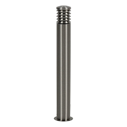 Luminaire en forme de borne CALYPSO cylindrique E27 IP44 acier inoxydable, mat gradable