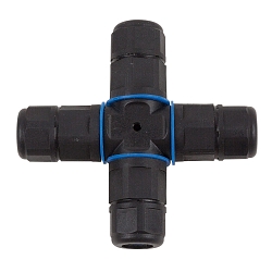 C�ble connecteur 3 p�les, noir 