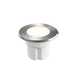 Projecteur encastr� MESSINA rond, commutable IP67, argent 