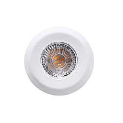 Spot DL7202 rigide IP44, blanche gradable