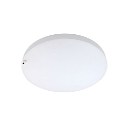 Applique et plafonnier ALLROUNDER rond, avec détecteur de mouvement IP54, blanche 