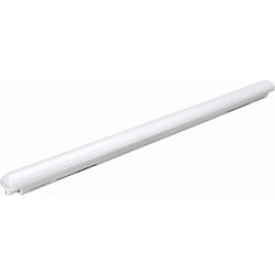 Luminaire pour locaux humides SNAKE 120CM résistant aux chocs, commutable IP65, blanc mat 