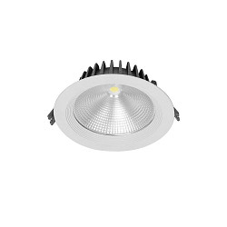 Downlight PILO  rigide IP20, blanche 