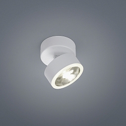 Luminaire de plafond PAX IP20, blanc mat gradable