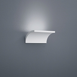 Luminaire mural ADEO IP20, blanc mat gradable