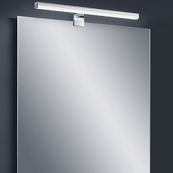 Luminaire de miroir GAIA 49 IP44, chrome gradable