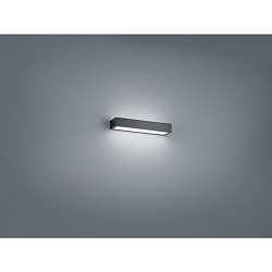 Luminaire de miroir THEIA 30 IP44, satin�, noir mat 