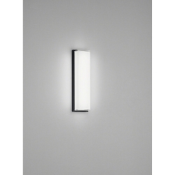 Luminaire mural COSI IP30, satiné, noir mat gradable