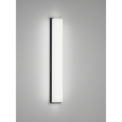 Luminaire mural COSI IP30, satiné, noir mat gradable