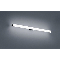 LED Wall luminaire LOOM 90 LED Mirror lamp IP44 black matt