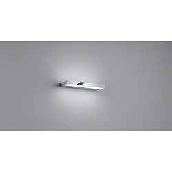Luminaire de miroir SLATE 30 IP44, chrome, satin� 