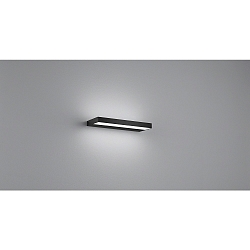 Luminaire de miroir SLATE 30 IP44, satin�, noir mat 