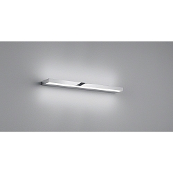 Luminaire de miroir SLATE 60 IP44, chrome, satin� 