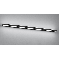 Luminaire de miroir SLATE 120 IP44, satin�, noir mat 