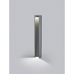 Borne d'éclairage SKY 1 voie, direct / indirect, commutable IP65, graphite 