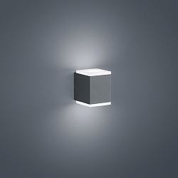Luminaire mural d’extérieur KIBO haut bas, forme en dé IP54