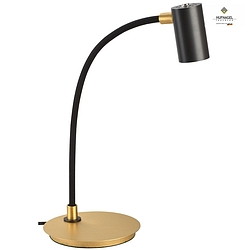 table lamp LEXI GU10 , brass, black