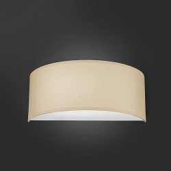 Luminaire mural ALEA semi-circulaire, dimmable G9 IP20, champagne, blanche gradable