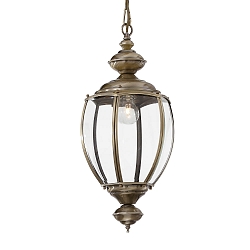 Luminaire � suspension NORMA SP1 BIG E27 IP20, laiton antique 