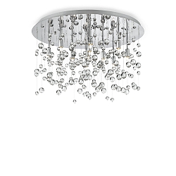 Ceiling luminaire NEVE PL8, 8 flames, G9, 40W, white