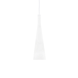 Luminaire à suspension MILK SP1 à 1 flamme E27 IP20, blanche 