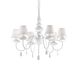 Lustre BLANCHE SP6 6 flammes E14 IP20