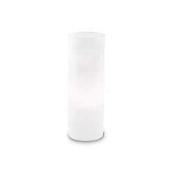 Lampe de table EDO TL1 BIG E27 IP20, blanche 