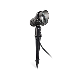 Lampe à broche TERRA SMALL GU10 IP65, noir  
