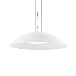Pendant luminaire LENA SP3 D74, 3 flames, E27, Ø 74cm, white