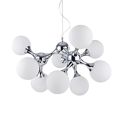 Luminaire à suspension NODI BIANCO SP9 9 flammes E14 IP20