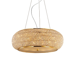 Luminaire à suspension PASHA SP10 10 flammes E14 IP20, or